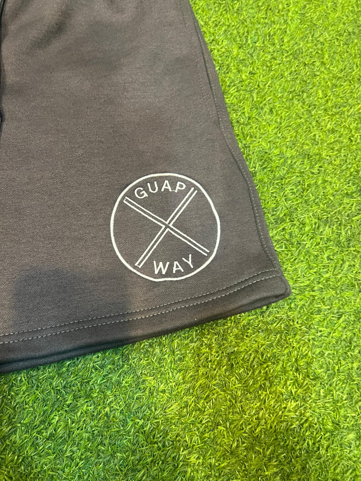 “GUAPWAY 🏖️ collection” Railroad shorts